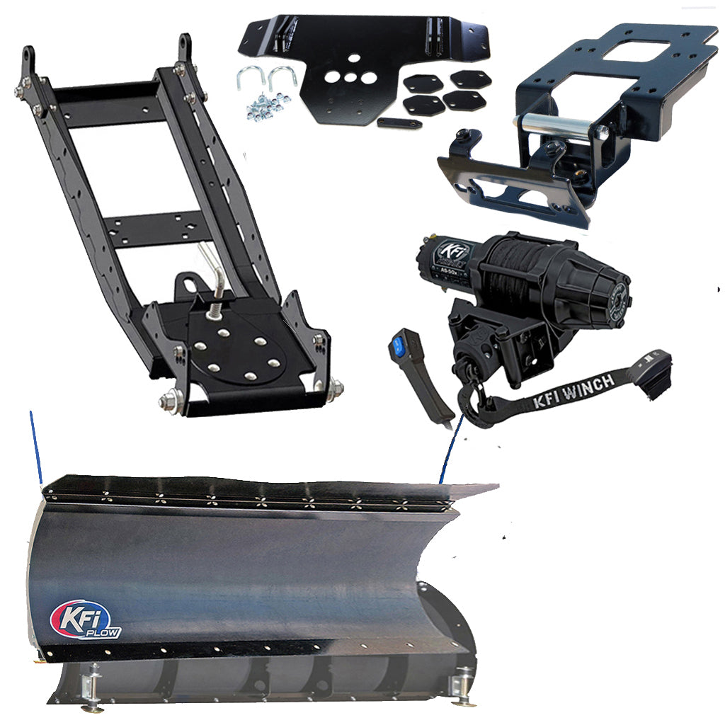 KFI Snowplow Kit Polaris RZR 900/RZR 4 900 2014, XP 900/XP 4 900 11-13 - MojoMotoSport.com