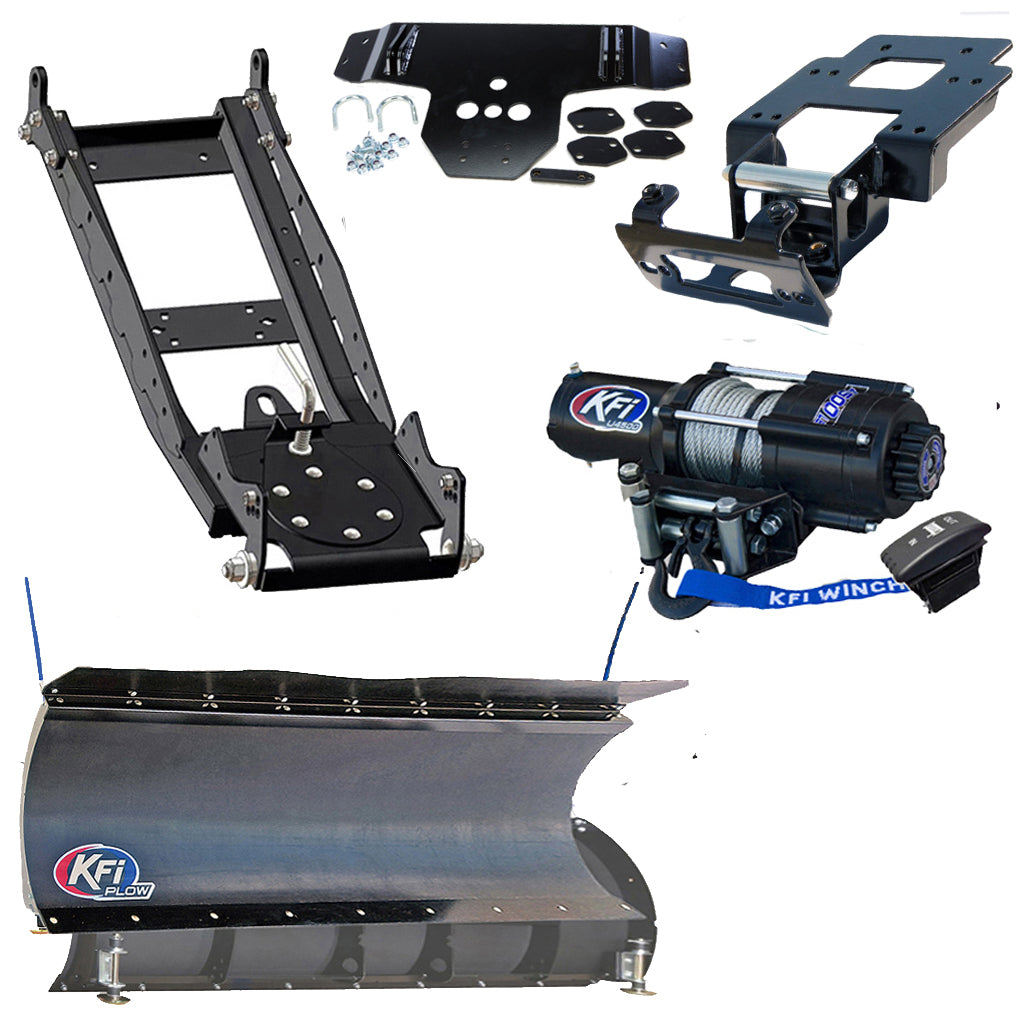 KFI Snowplow Kit Polaris RZR 900/RZR 4 900 2014, XP 900/XP 4 900 11-13 - MojoMotoSport.com