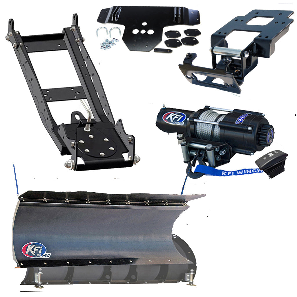 KFI Snowplow Kit Polaris RZR 900/RZR 4 900 2014, XP 900/XP 4 900 11-13 - MojoMotoSport.com