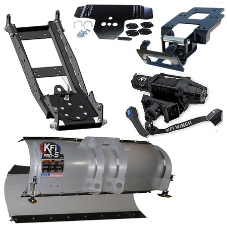KFI Snowplow Kit Polaris RZR 900/RZR 4 900 2014, XP 900/XP 4 900 11-13 - MojoMotoSport.com