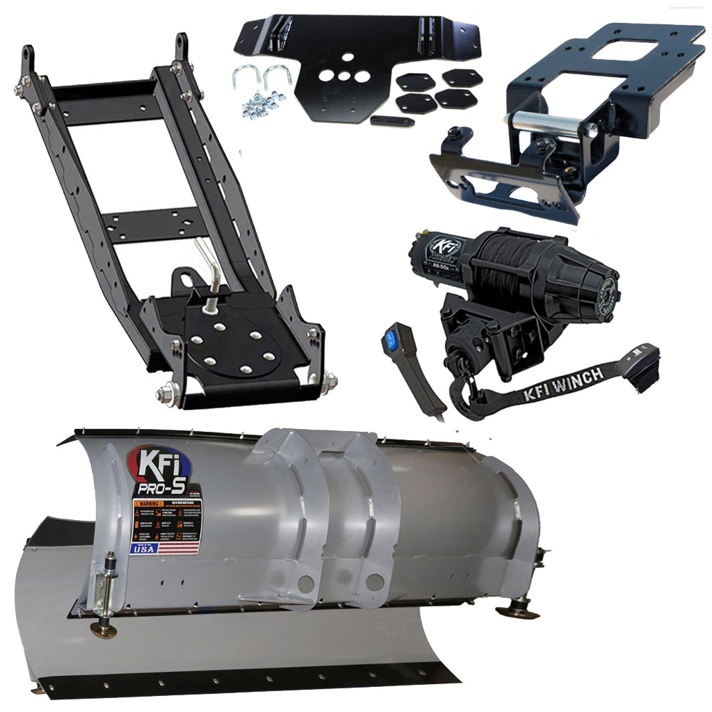 KFI Snowplow Kit Polaris RZR 900/RZR 4 900 2014, XP 900/XP 4 900 11-13 - MojoMotoSport.com