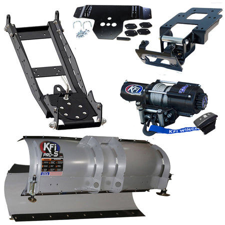 KFI Snowplow Kit Polaris RZR 900/RZR 4 900 2014, XP 900/XP 4 900 11-13 - MojoMotoSport.com