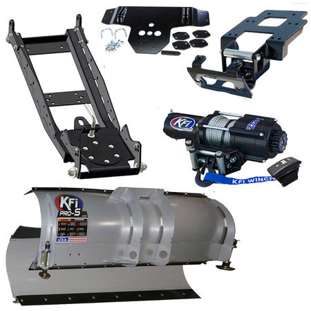 KFI Snowplow Kit Polaris RZR 900/RZR 4 900 2014, XP 900/XP 4 900 11-13 - MojoMotoSport.com