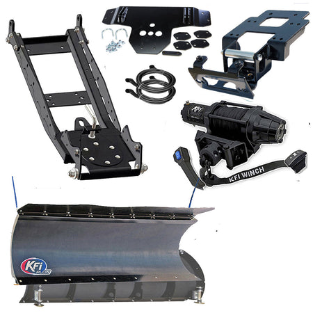 KFI Snowplow Kit Polaris RZR 4 900 2014, RZR XP 4 900 2011-2013 - MojoMotoSport.com