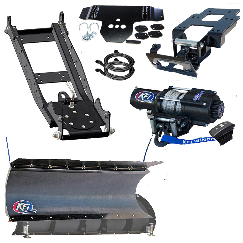 KFI Snowplow Kit Polaris RZR 4 900 2014, RZR XP 4 900 2011-2013 - MojoMotoSport.com