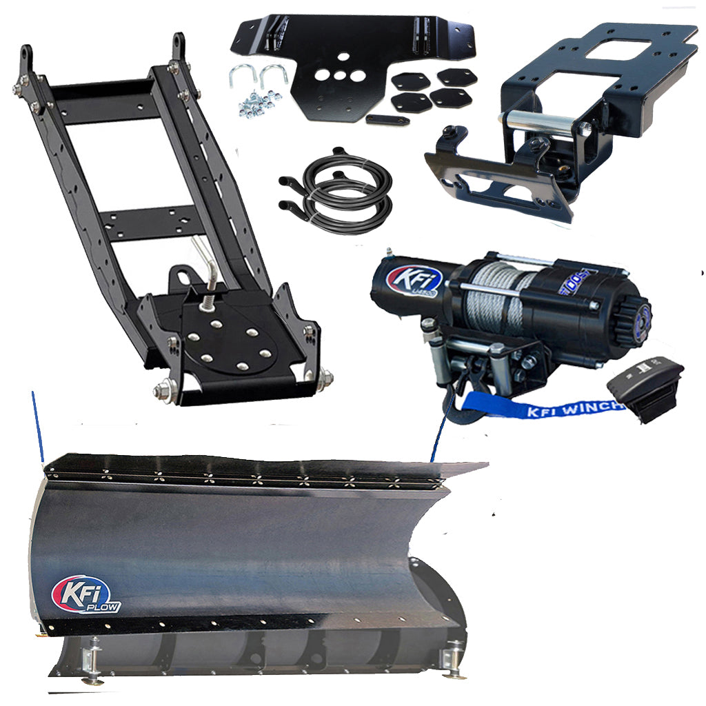 KFI Snowplow Kit Polaris RZR 4 900 2014, RZR XP 4 900 2011-2013 - MojoMotoSport.com