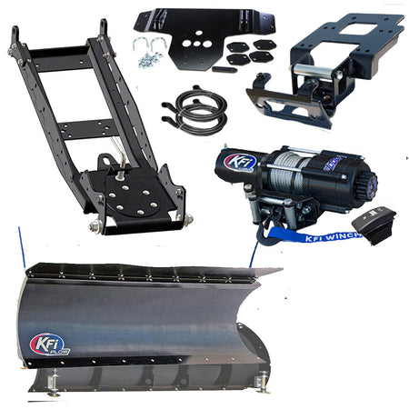 KFI Snowplow Kit Polaris RZR 4 900 2014, RZR XP 4 900 2011-2013 - MojoMotoSport.com