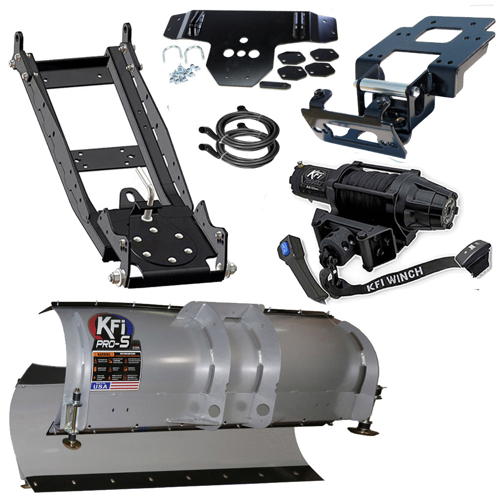 KFI Snowplow Kit Polaris RZR 4 900 2014, RZR XP 4 900 2011-2013 - MojoMotoSport.com