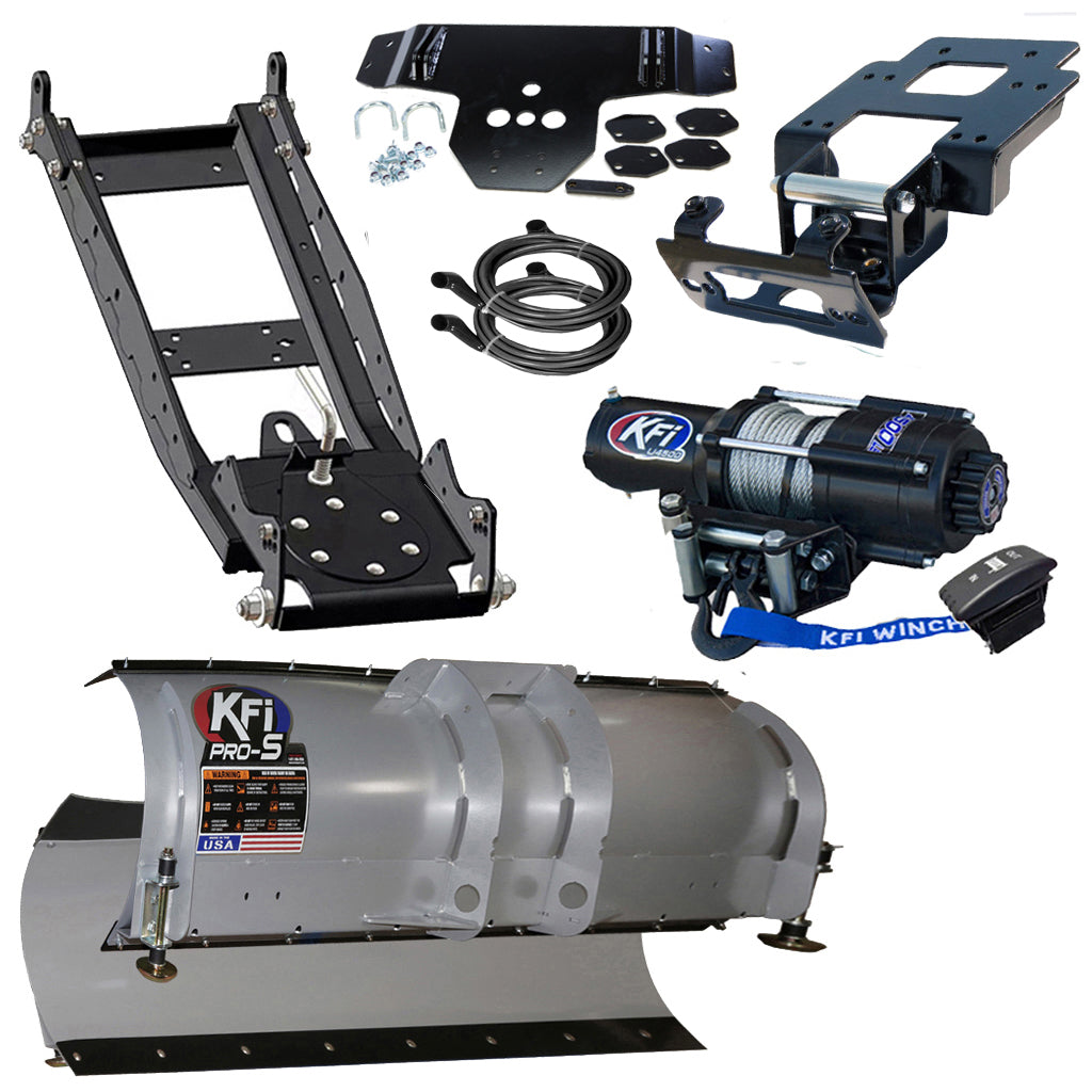 KFI Snowplow Kit Polaris RZR 4 900 2014, RZR XP 4 900 2011-2013 - MojoMotoSport.com