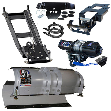 KFI Snowplow Kit Polaris RZR 4 900 2014, RZR XP 4 900 2011-2013 - MojoMotoSport.com