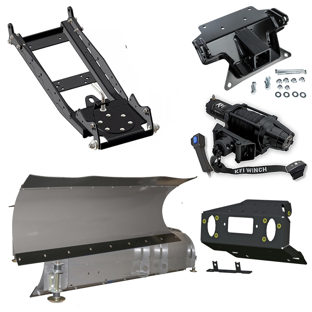 KFI Snowplow Kit Can-Am Maverick Sport, Sport MAX, Trail - MojoMotoSport.com
