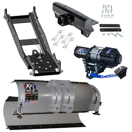 KFI Snowplow Kit 2019-2024 Kawaaki Mule Pro MX - MojoMotoSport.com