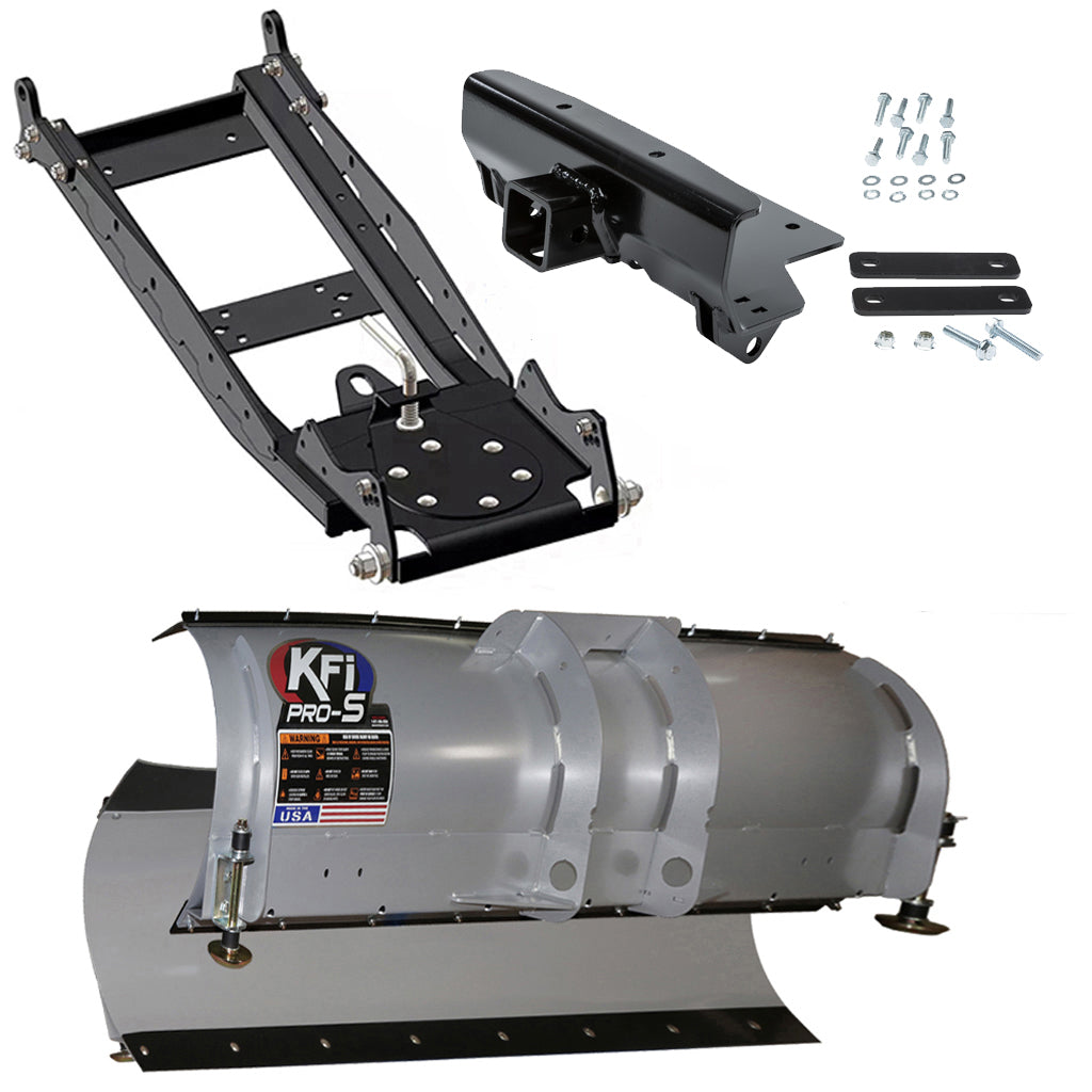 KFI Snowplow Kit 2019-2024 Kawaaki Mule Pro MX - MojoMotoSport.com