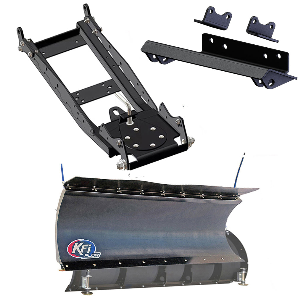 KFI Snowplow Kit Kubota RTV-XG850 Sidekick | MojoMotoSport.com