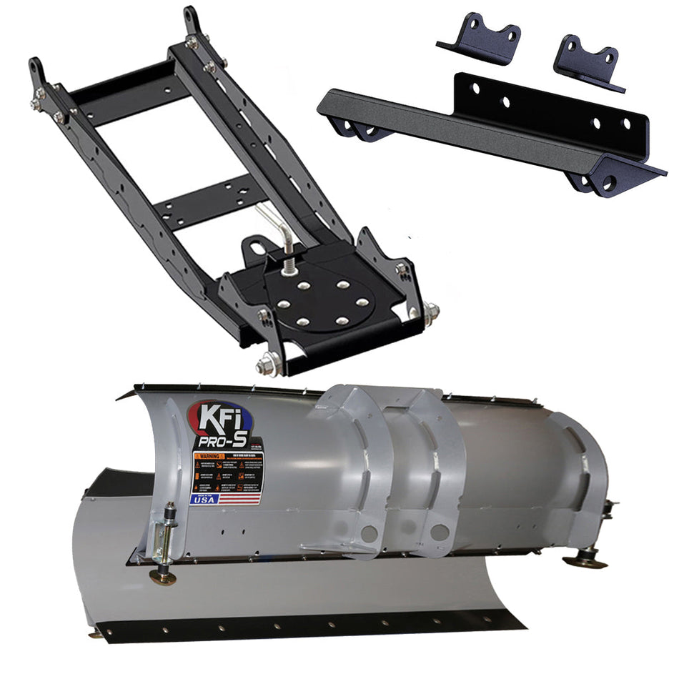KFI Snowplow Kit Kubota RTV-XG850 Sidekick  - MojoMotoSport.com