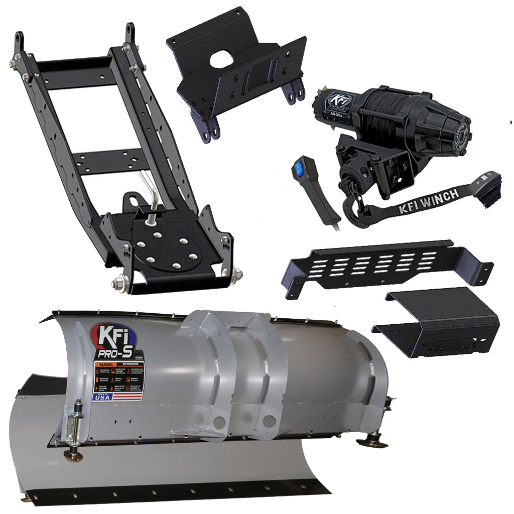 KFI Snowplow Kit 2021-2022 Kioti K9 2400/2440 - MojoMotoSport.com