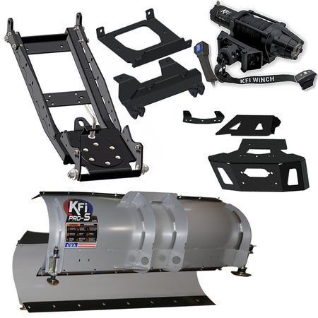 KFI Snowplow Kit 2024+ Polaris RZR XP1000 & XP 4 1000 - MojoMotoSport.com
