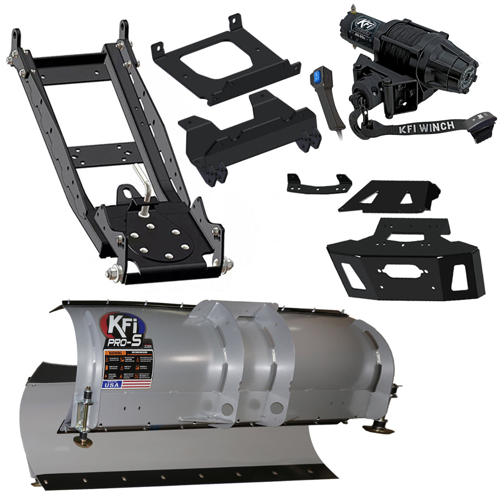 KFI Snowplow Kit 2024+ Polaris RZR XP1000 & XP 4 1000 - MojoMotoSport.com