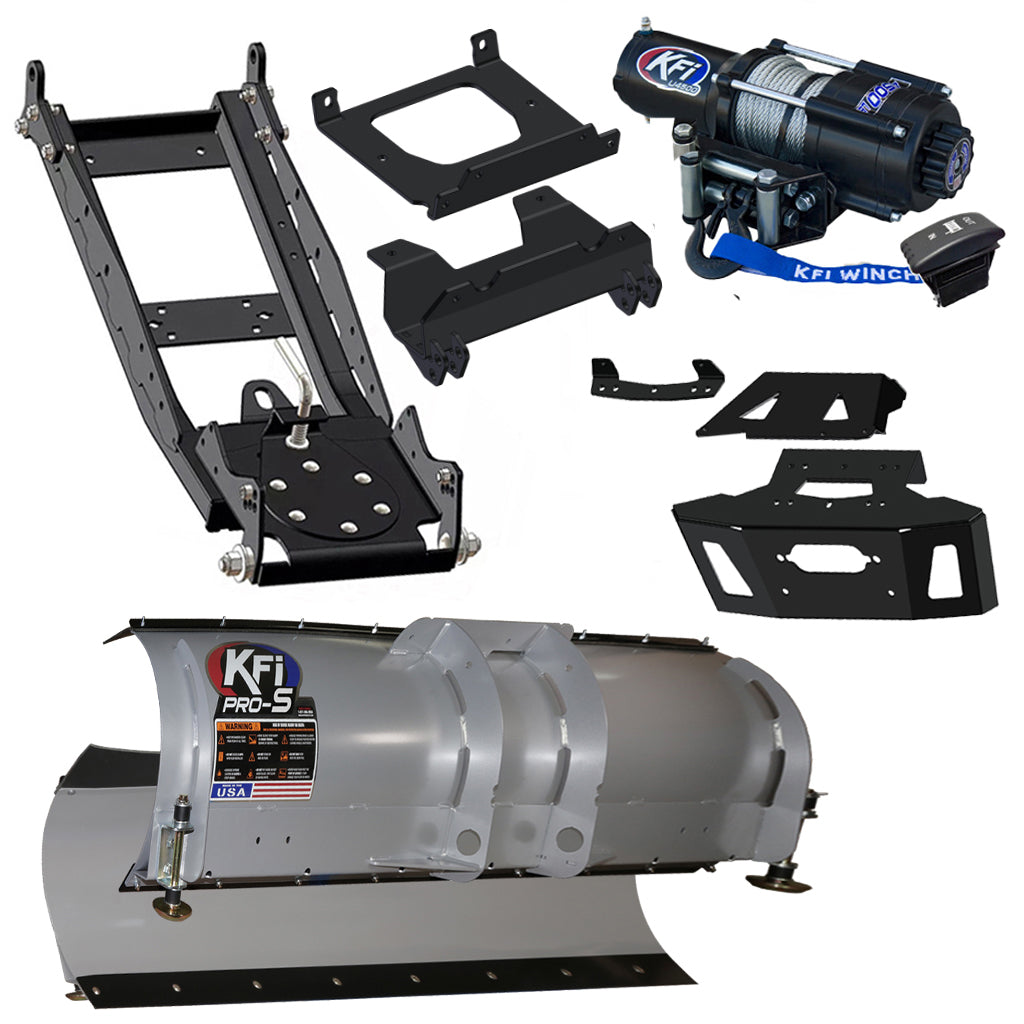 KFI Snowplow Kit 2024+ Polaris RZR XP1000 & XP 4 1000 - MojoMotoSport.com