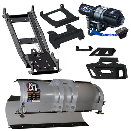 KFI Snowplow Kit 2024+ Polaris RZR XP1000 & XP 4 1000 - MojoMotoSport.com