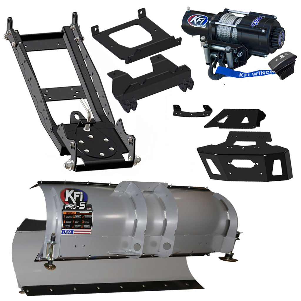 KFI Snowplow Kit 2024+ Polaris RZR XP1000 & XP 4 1000 - MojoMotoSport.com