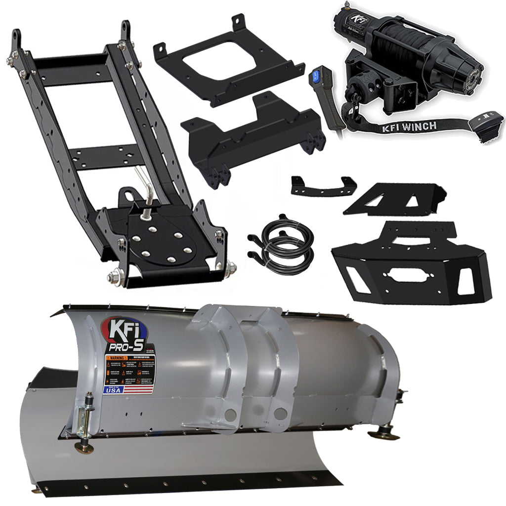 KFI Snowplow Kit 2024-2025 Polaris RZR XP 4 1000 - MojoMotoSport.com