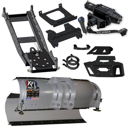 KFI Snowplow Kit 2024-2025 Polaris RZR XP 4 1000 - MojoMotoSport.com