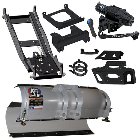 KFI Snowplow Kit 2024-2025 Polaris RZR XP 4 1000 - MojoMotoSport.com