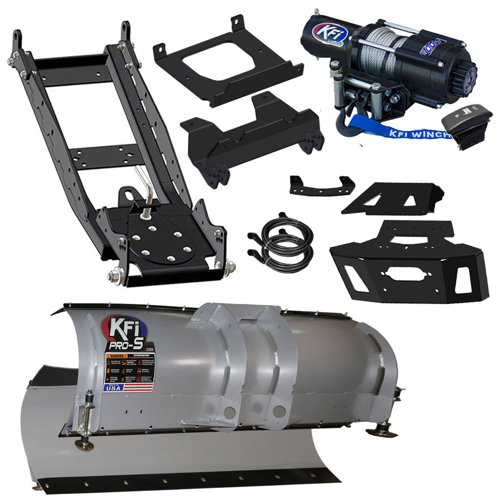 KFI Snowplow Kit 2024-2025 Polaris RZR XP 4 1000 - MojoMotoSport.com