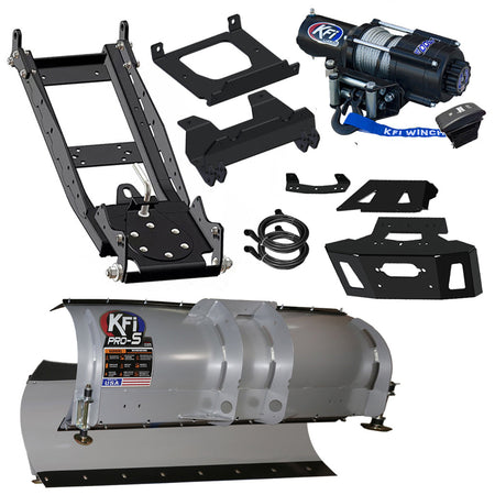 KFI Snowplow Kit 2024-2025 Polaris RZR XP 4 1000 - MojoMotoSport.com