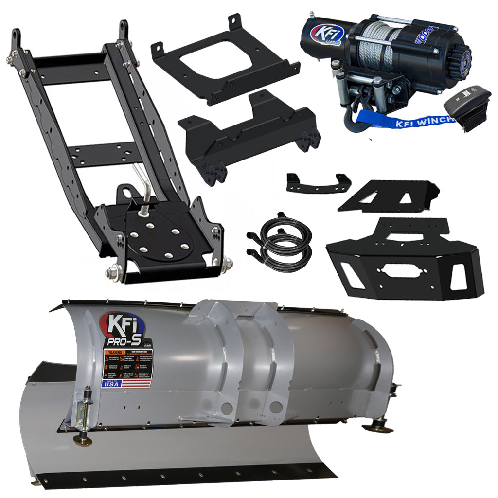 KFI Snowplow Kit 2024-2025 Polaris RZR XP 4 1000 - MojoMotoSport.com