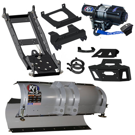 KFI Snowplow Kit 2024-2025 Polaris RZR XP 4 1000 - MojoMotoSport.com