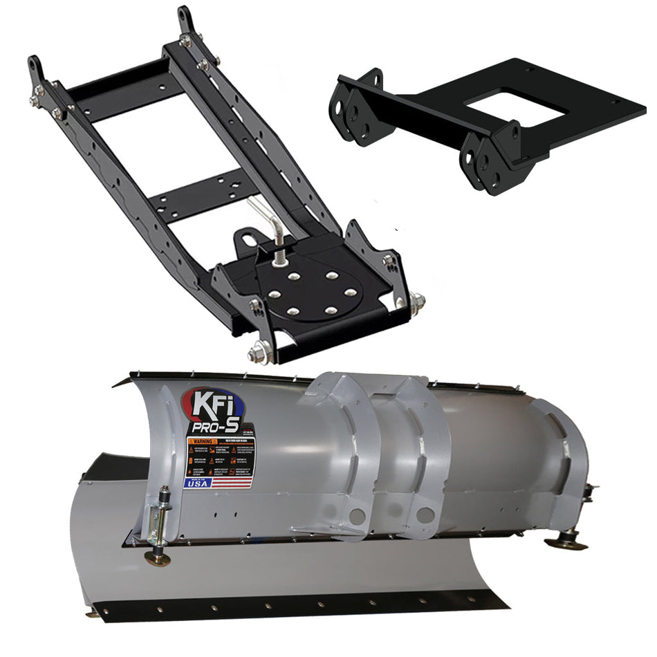 KFI Snowplow Kit Odes Workcross 650, 1000-3, 1000-6 - MojoMotoSport.com