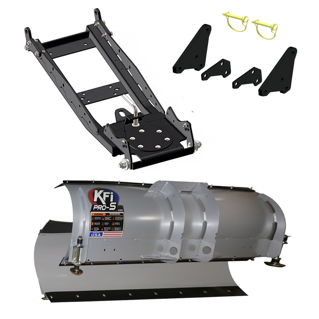 KFI Snowplow Kit Hisun Stryker 550X/750X & Axis X550/X750 - MojoMotoSport.com