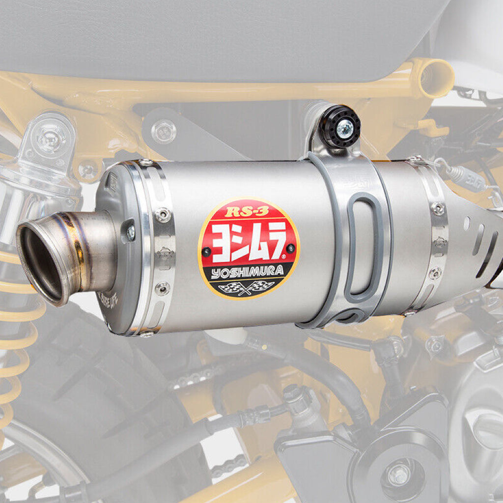 Yoshimura RS-3 Stainless Full Exhaust 2019-23 Honda Monkey | 12130A5500