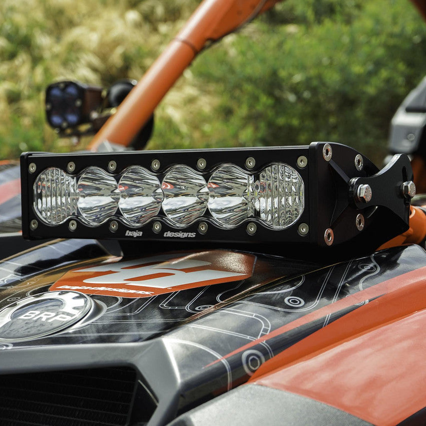 Baja Designs OnX6+ LED 10" Shock Mount Light Bar Kit 2017-24 Can-Am Maverick X3