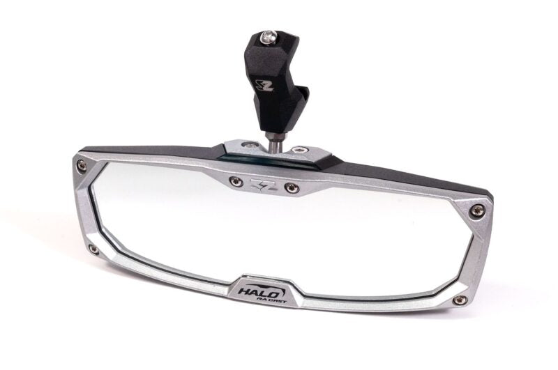 Seizmik Halo-RA CAST Rearview Mirror w/ Cast Aluminum Bezel Polaris Pro-Fit Header Panel | 56-18026