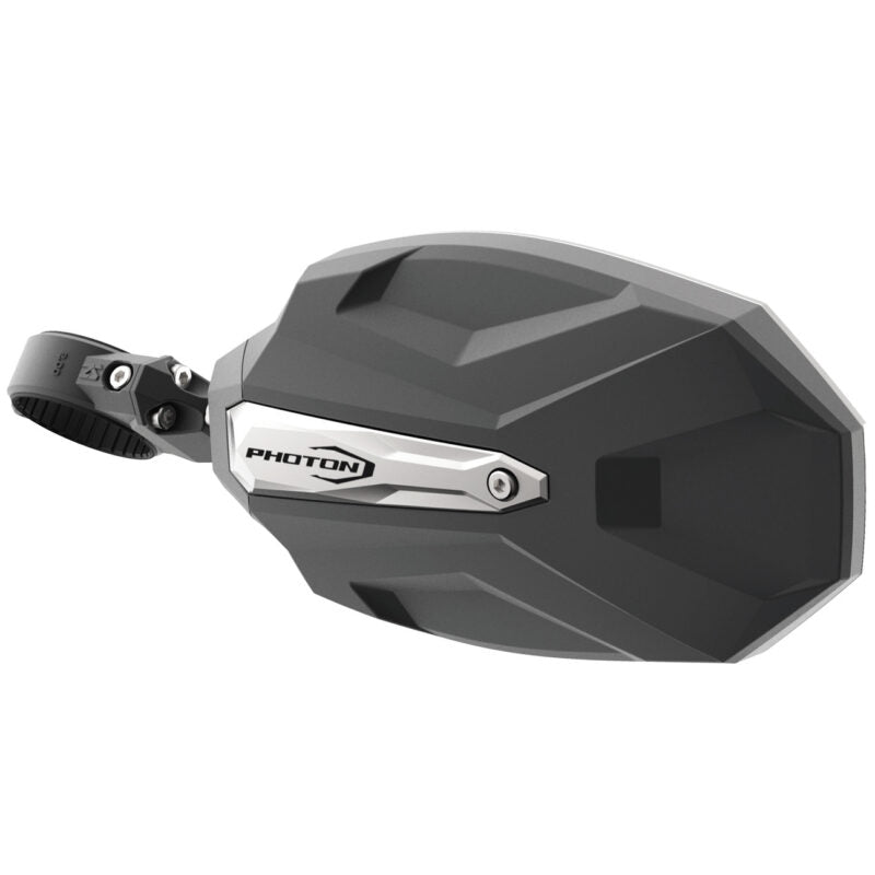 Seizmik Photon Side View Mirror with Cast Aluminum Body & Bezel 1.75″ Round Tube (Pair) | 56-18107
