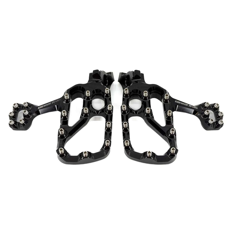 Fastway Triumph TF-250X/E & TF-450RC Standard & 6mm Down/11mm Back EXT Footpegs | 22-4-030