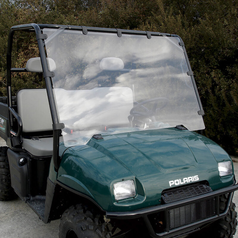 Seizmik Windshield Full (UV Resistant Poly) Polaris 2002-08 Round Tube Ranger | 50-23018KIT