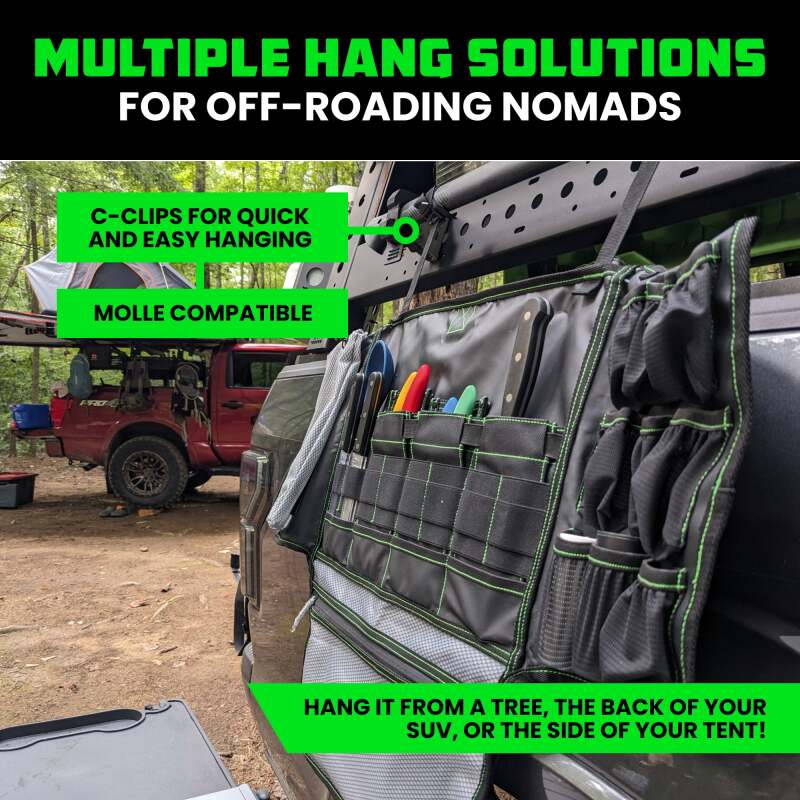 Rhino USA Camp Kitchen Organizer Bag (Black)