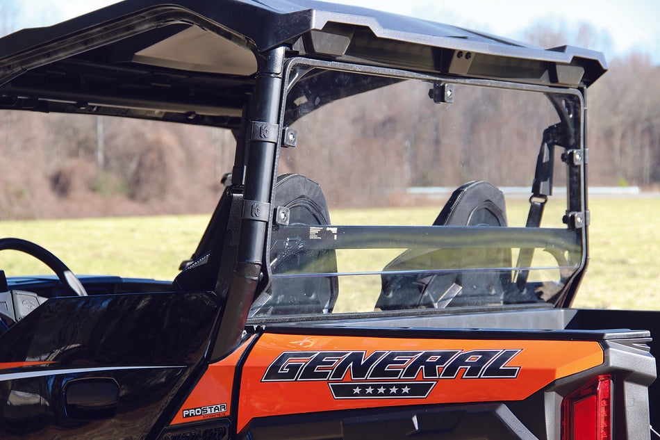 Seizmik Hard Rear Windshield (Uncoated Poly) Polaris General | 50-04025KIT