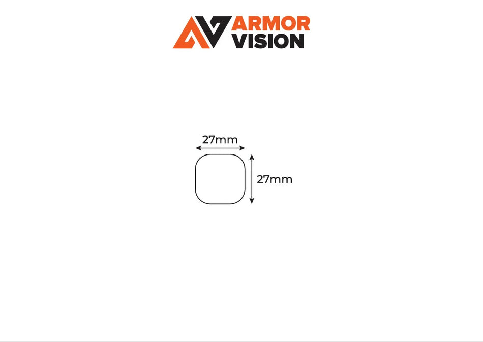 Armor Vision SMART FILM 27mm for GoPro Lens 3-pk