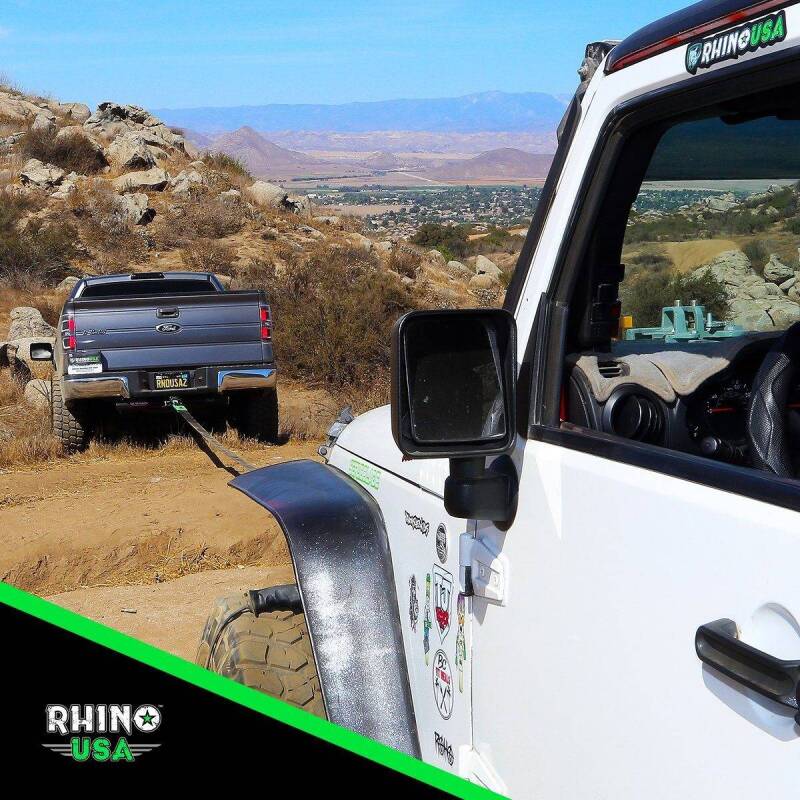Rhino USA 30Ft Tow Strap/Hitch Combo
