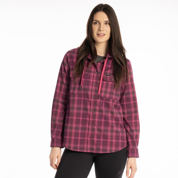 Klim Ginny Mountain Midweight Stretch Women's Flannel Hoodie