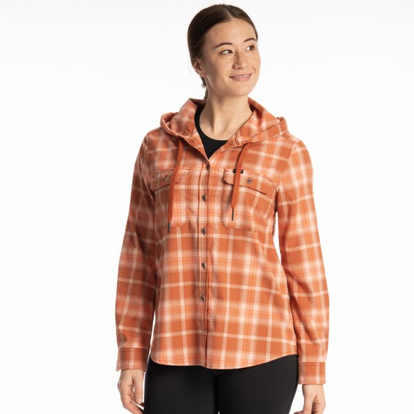 Klim Ginny Mountain Midweight Stretch Women's Flannel Hoodie
