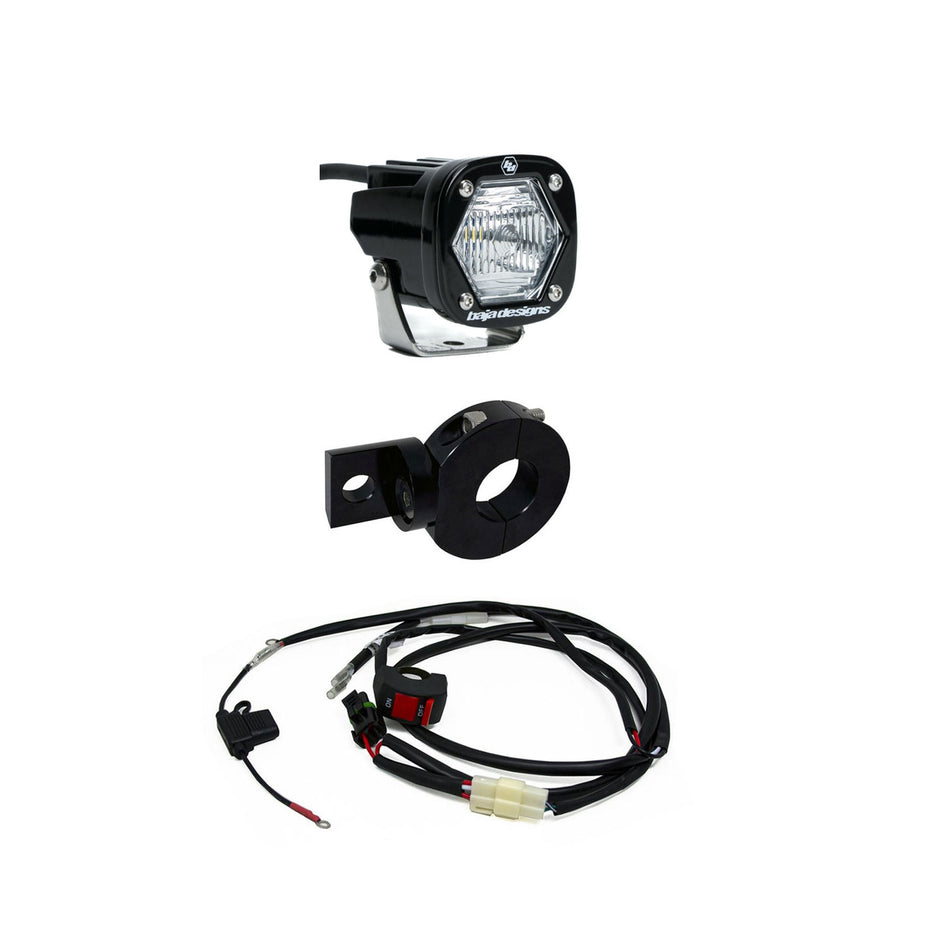 Baja Designs S1 Pit Bike Moto LED Light Kit (Electric Start)
