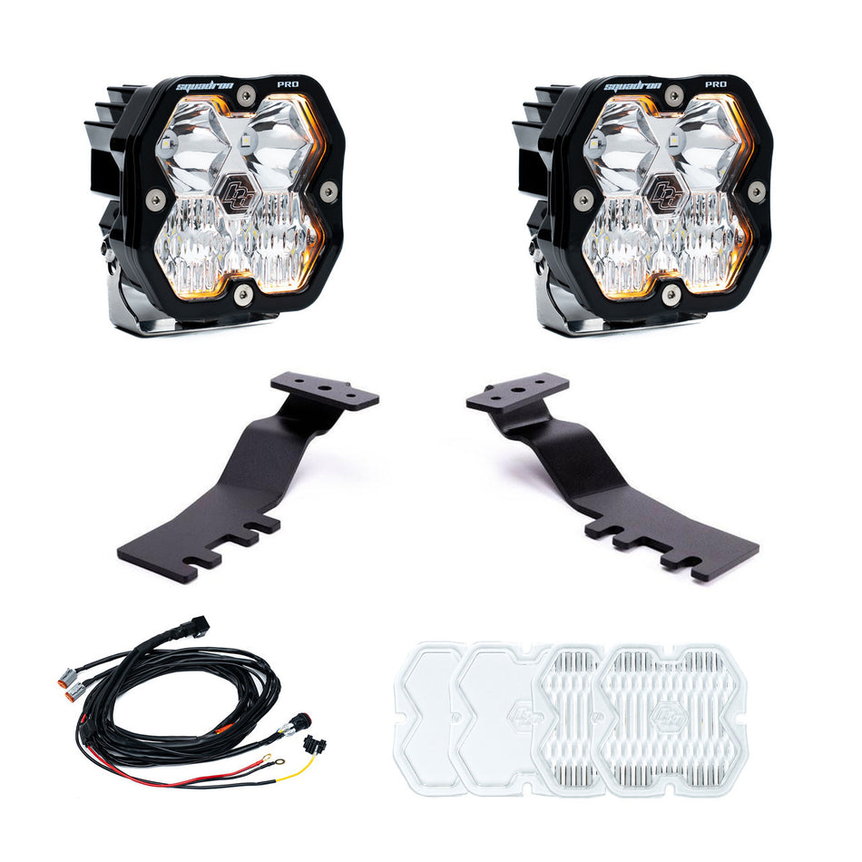 Baja Designs Squadron 2.0 Pro A-Pillar Light Kit Toyota 2025-26 4Runner