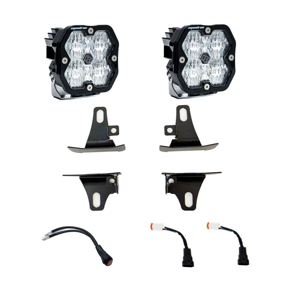 Baja Designs Squadron 2.0 Sport Fog Pocket Light Kit Ford 2015-20 F-150 & 2017-22 F-250/350 Super Duty