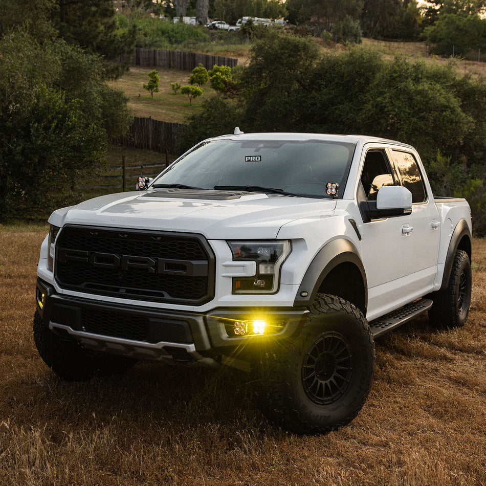 Baja Designs Squadron 2.0 Sport/S2 Sport Fog Pocket Light Kit Ford 2017-20 F-150 Raptor